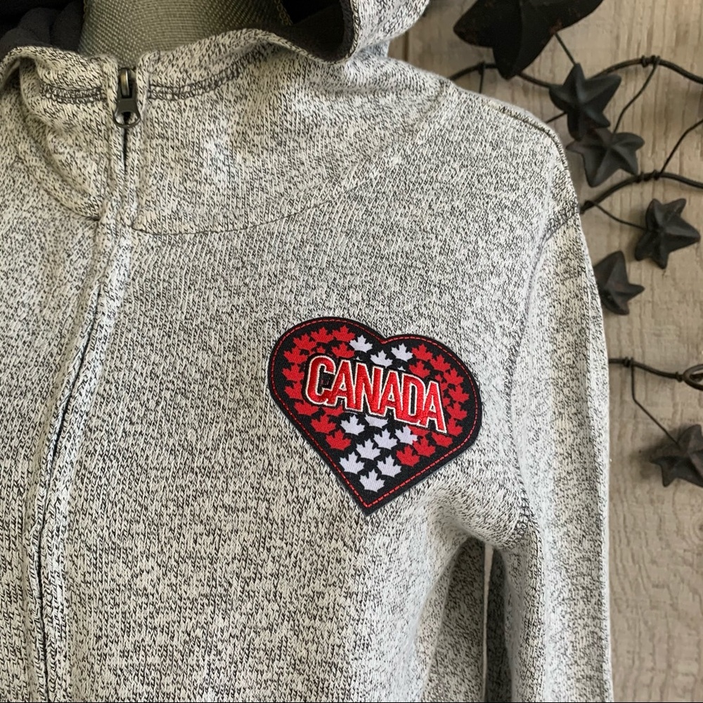 Disney Parks Epcot World Showcase Lightweight Canada Hoodie - Picture 3 of 10